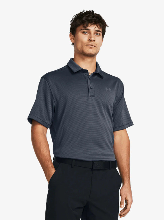 Under Armour® Mens Tech Polo Downpour Grey/Pitch Grey
