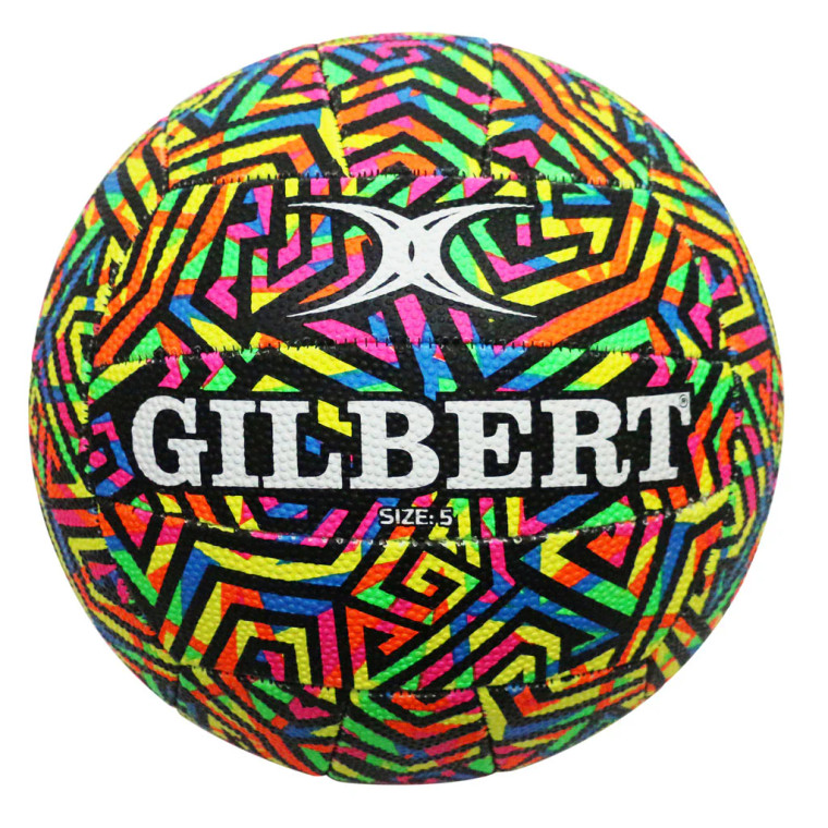 Gilbert Glam Netball Spiral Size 5