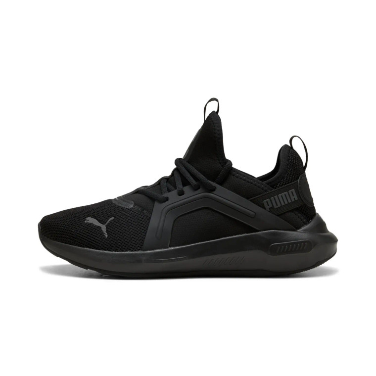 Puma Youth Enzo 5 Softride Running Shoes Black/Cool Dark Grey