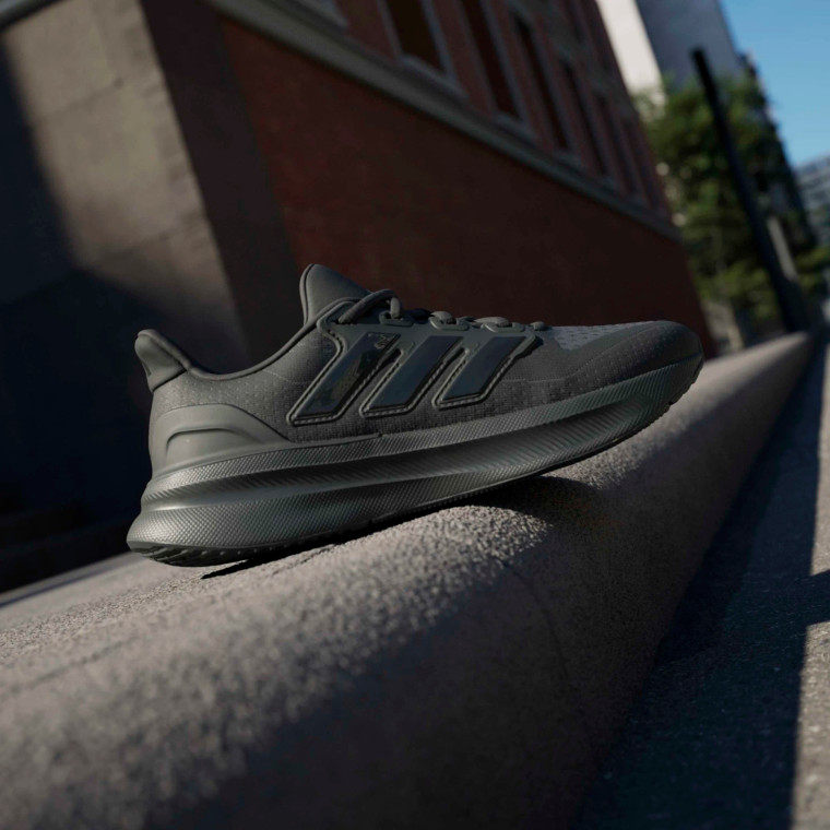 Adidas Mens Ultrarun 5 Running Shoes Black/Black/White