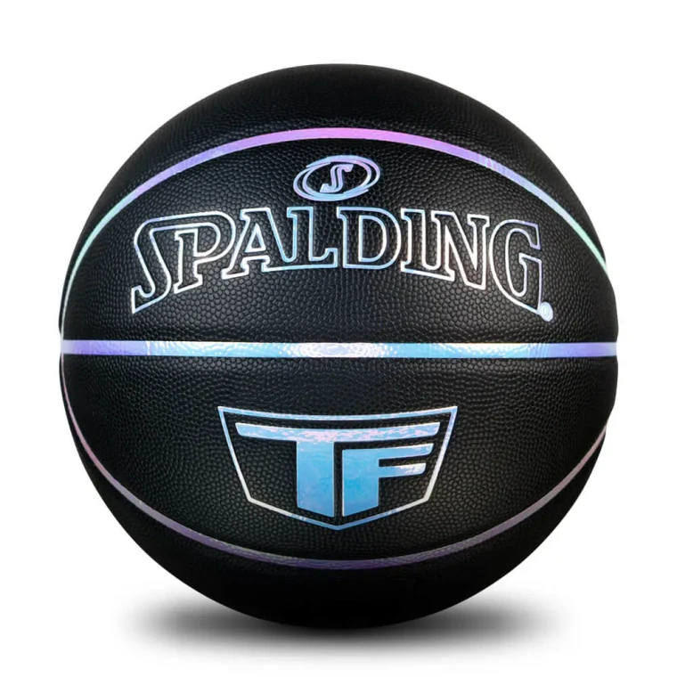 Spalding TF Iridescent Glow Indoor/Outdoor Basketball Size 6 Black