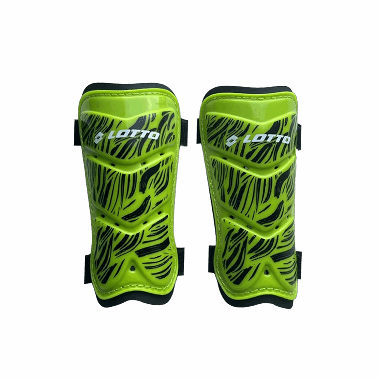 Lotto Roma 700 Football Shinguards Neon Green/Black
