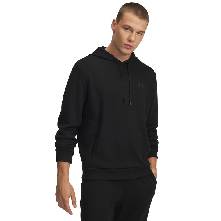 Under Armour® Mens Vanish Fleece Hoodie Ultimate Black/Ultimate Black