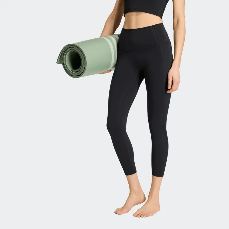 Adidas Womens All Me Sculpt Stash 7/8 Leggings Black