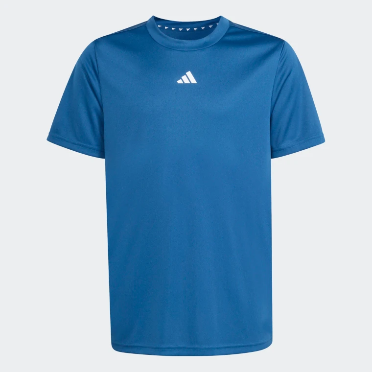 Adidas Youth Train Essentials Tee Dusky Petrol/White