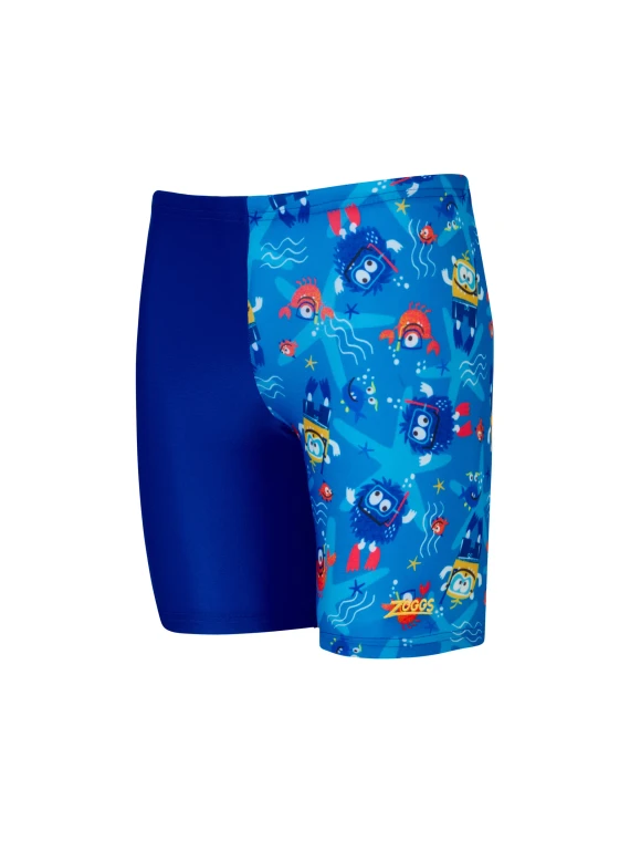 Zoggs Toddler Boys Midi Jammer Swim Shorts Sea Alien