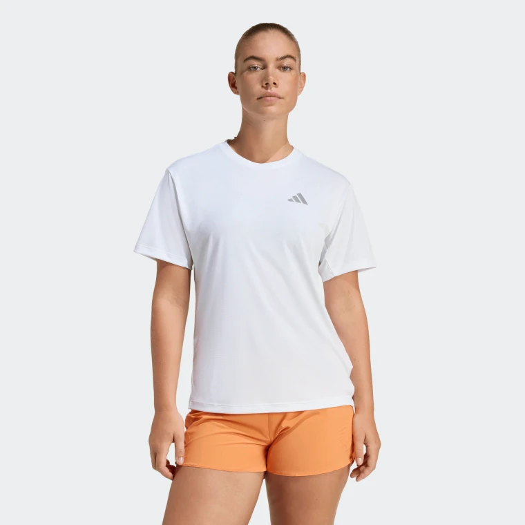 Adidas Womens Adi365 Run Essentials Tee White