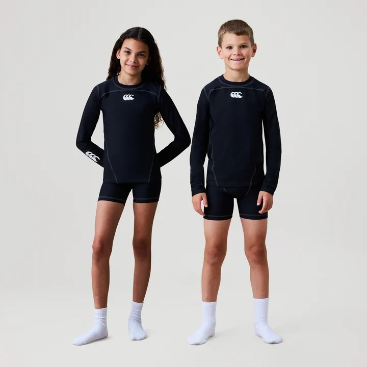 Canterbury Youth Baselayer Short Black/White
