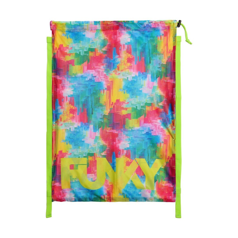 Funky Mesh Gear Bag Falling Colours