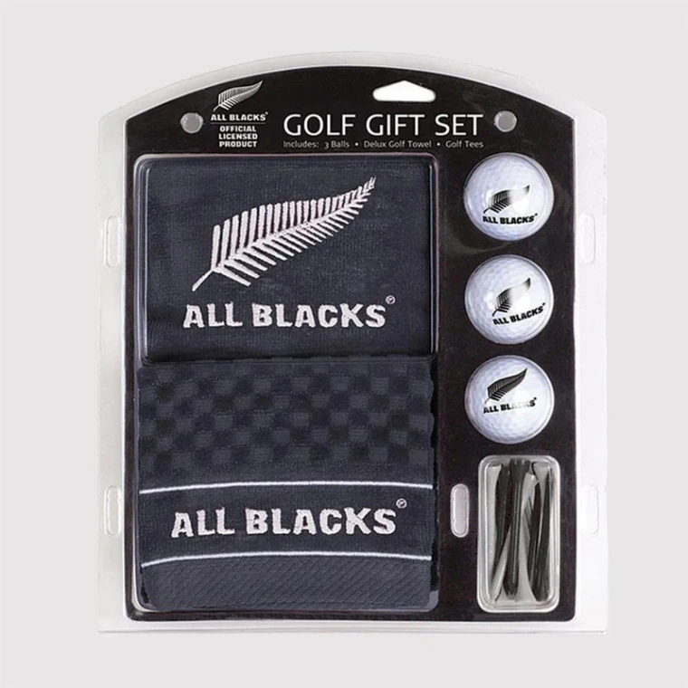 Sekem All Blacks Embroided Towel Golf Gift Set