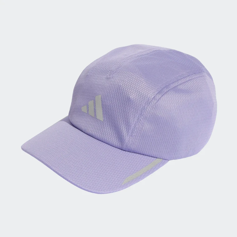 Adidas Unisex Running Mesh 4 Panel Cap Magic Lilac/Reflective Silver