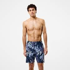 Speedo Mens Redondo Edge Printed Swim Shorts 18" Anthracite