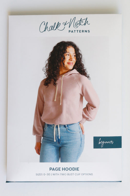 Page Hoodie Chalk and Notch