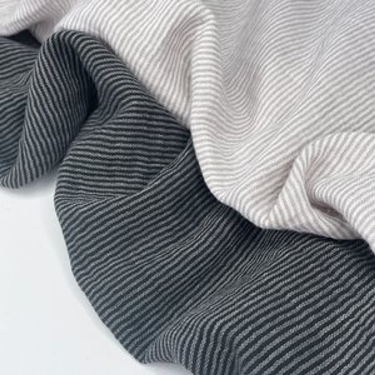 Double Gauze with Stripe - Sold by the 1/4 meter