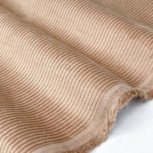 8 Wale Corduroy with Stretch - Dune - Sold by 1/4 meter