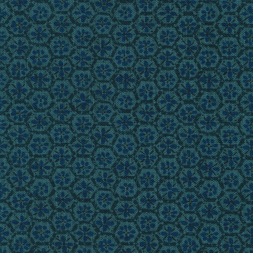 Indigo Nara Homespun by Sevenberry Cotton Fabric - (sold by the 1/4 meter)