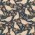 Birds and Bahia Navy Canvas Paintbrush Studio Fabrics