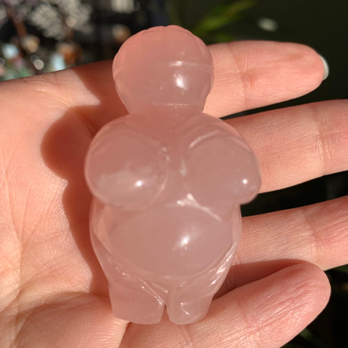 Venus of Willendorf - Rose Quartz