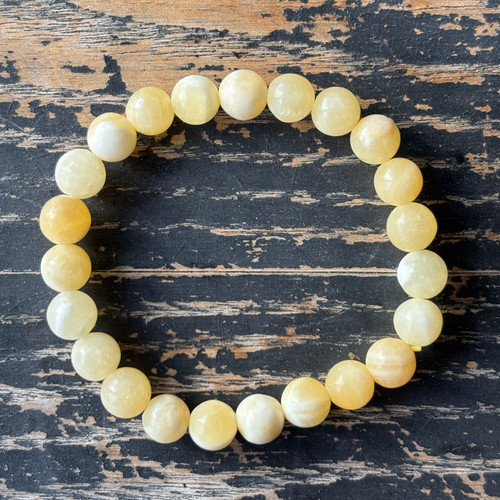Orange Calcite Bracelet