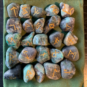 AzureGreen: Emerald rune set エメラルド Emerald Rune Set