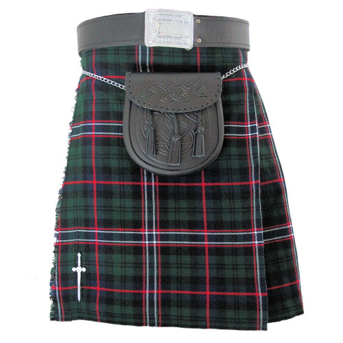 W-R1-4 Mens Traditional Scottish Highland Tartan Utility Kilt Plaid Irish  Skirts