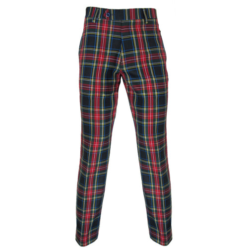 Plus Size Men's Slim Fit Plaid Casual Long Pants Running - Temu