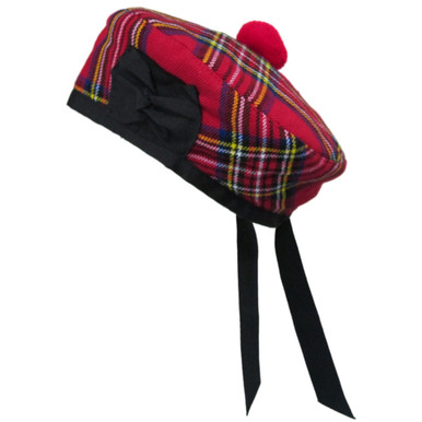 Royal Stewart Balmoral Hat | Scottish Tartans | Tartanista