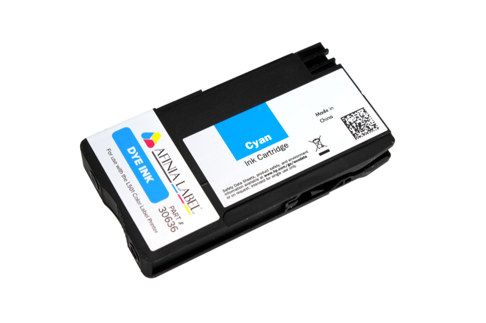 Afinia L501/L502 4 Pack Dye Ink includes Cyan, Magenta, Yellow and ...