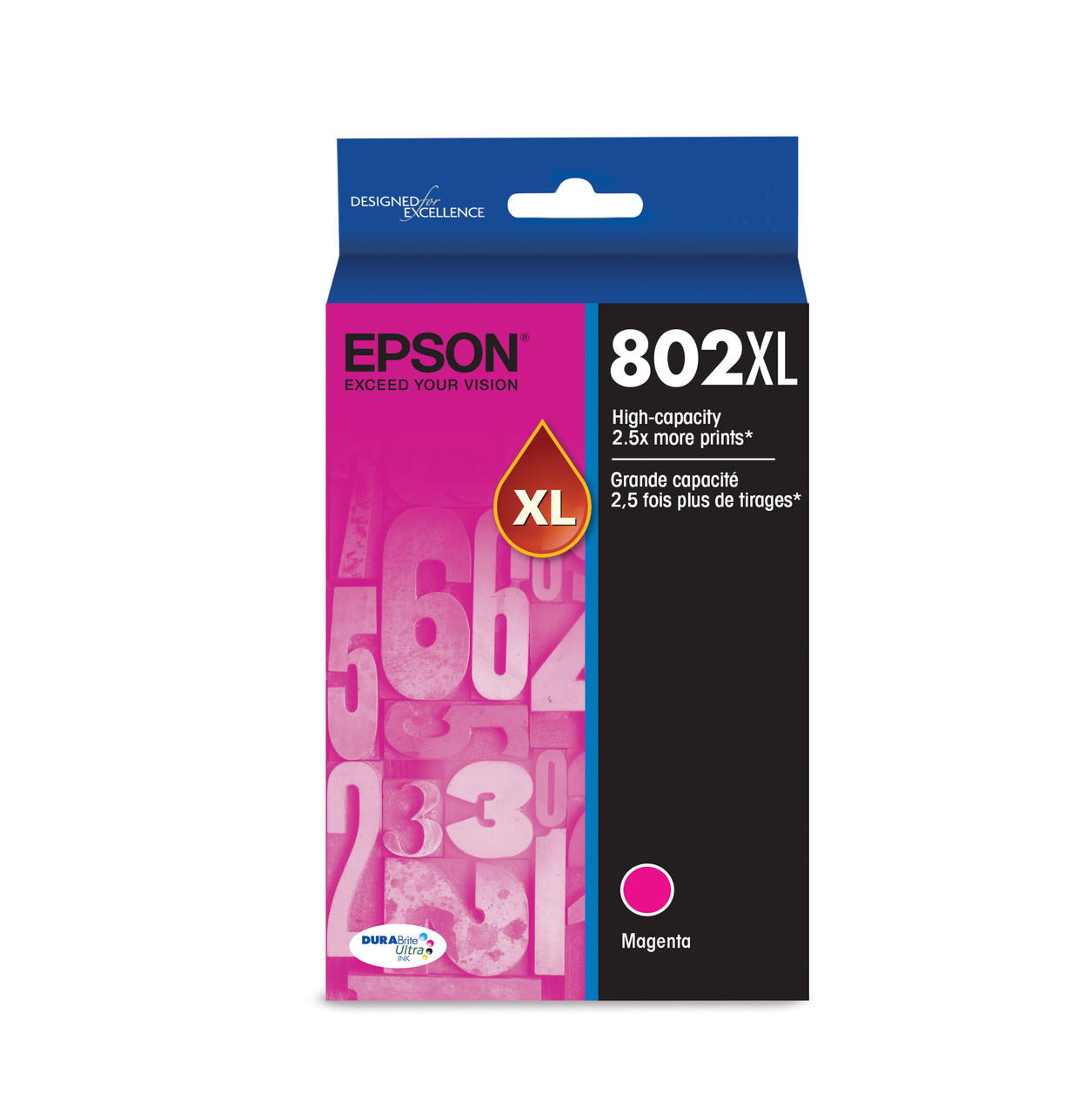 Epson Durabrite Ultra Magenta Ink Cartridge High Capacity Sensormatic Workforce Pro Wf 47204730 5887