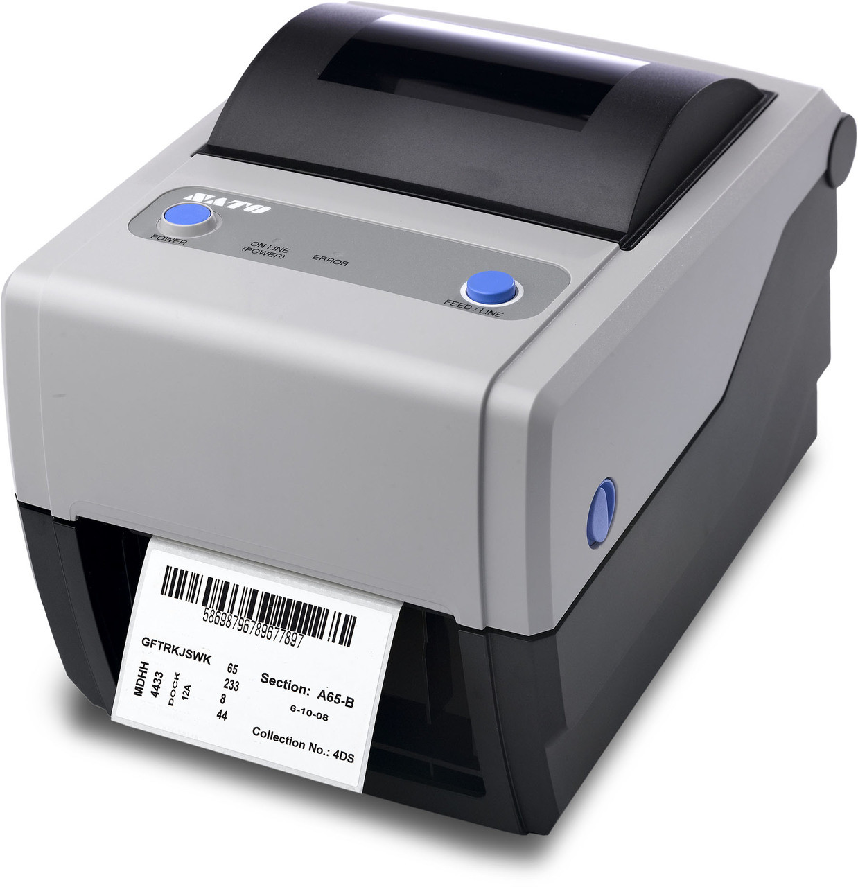 SATO CG408TT 203 dpi Desktop Thermal Transfer Label Printer WWCG18161