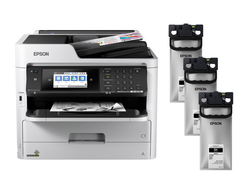 Epson WorkForce Pro WF-M5799 Monochrome MFP Supertank Printer Image 1