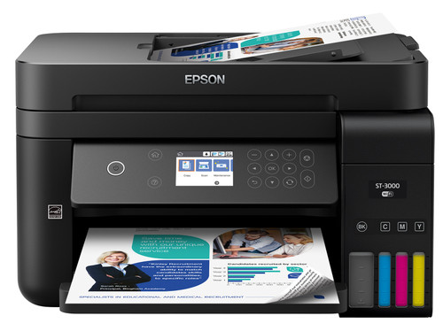 Epson WorkForce ST-3000 Color MFP Supertank Printer C11CG20202 (No Fax) Image 1