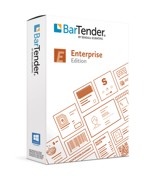 BarTender Enterprise: Application License + 10 Printers Image 1