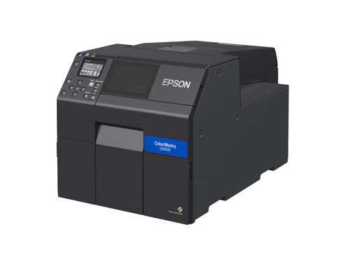 Epson ColorWorks CW-C6000A Matte Color Inkjet Label Printer Autocutter 4" Image 1