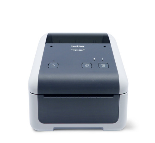 Brother TD-4520DNP 4.3" | 300 dpi | 6 ips Direct Thermal Desktop Label Printer with USB/LAN/Peeler Image 1