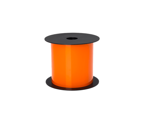 Brother BMSLT406RF | 4" x 75ft Orange Continuous Reflective Floor Vinyl Thermal Transfer Label Tape 1' Core Image 1