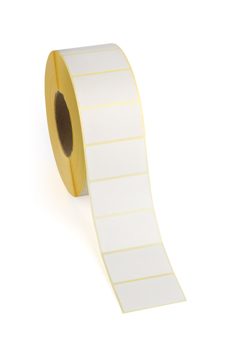 Thermal Transfer 3.25" x 1" (1 UP) White Labels 6000/Roll - 3" Core | 8"OD
