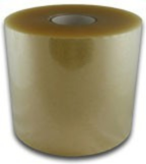 STA 1218 - 4.74" x 2500 ft Clear Polypropylene Laminate Roll 3" Core-9" OD