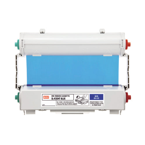 MAX Bepop CPM-200GU SL-R204T BLUE RESIN RIBBON 200mmx50m