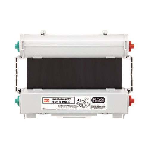 MAX Bepop CPM-200GU SL-R218T CMYK-K RESIN RIBBON (Black) 200mmx50m