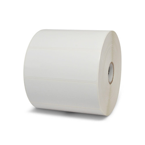 Zebra 4" x 1.5" Direct Thermal Label Roll 1620/Roll 1" Core - 6 Rolls/Case 10015786