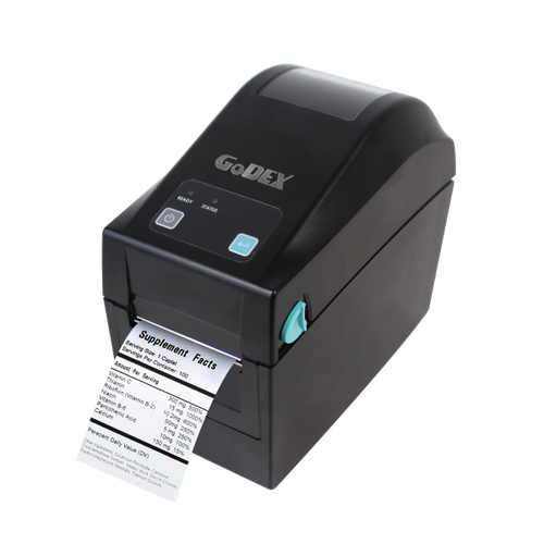 Godex DT200+ 2-Inch Wide 203 dpi -6 IPS Desktop Direct Thermal Printer