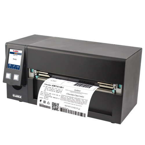 Godex HD830i+ 8.64in Wide - 300 dpi - 4ips Thermal Transfer Barcode Printer with Guillotine Cutter / Bluetooth / WiFi / USB / LAN For Vinyl Labels