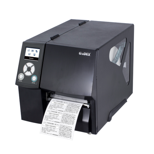 Godex ZX430i+ 4in 300 dpi Industrial Thermal Transfer Vinyl Label Printer with Cutter
