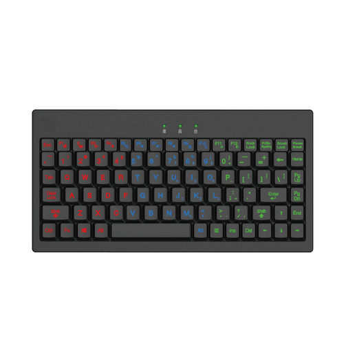 Adesso AKB-110EB | 3 COLORS ILLUMINATED 2X LARGEUSBKEYBOARD