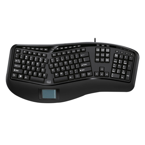 Adesso AKB-450UB | TRU-FORM ERGO USB TOUCHPAD KEYBOARD