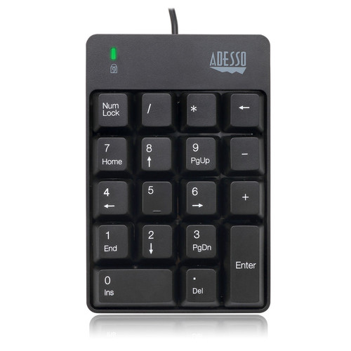 Adesso AKB-601UB | SPILL RESISTANT 18-KEY NUMERIC KEYPAD