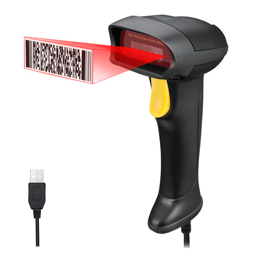 Adesso NUSCAN2500TU | USB 2D Long Range Barcode Scanner