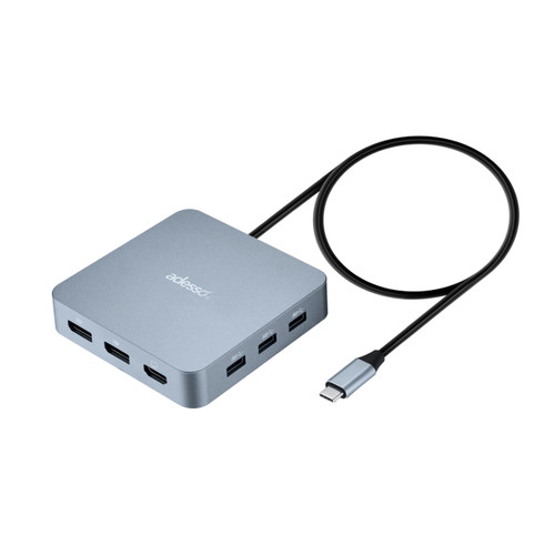 Adesso AUH-4051-TAA | TAA Compliant 11 in 1 USC-C Multiport docking station