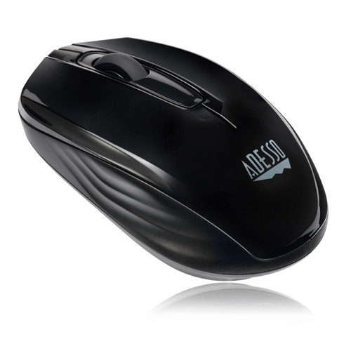 Adesso IMOUSES50 | 2.4GHz Wireless Mini Mouse (Black)